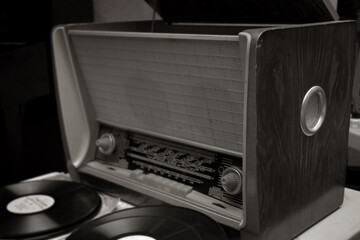 Old soviet radio