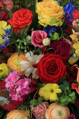 Obraz na płótnie Canvas Mixed spring bouquet