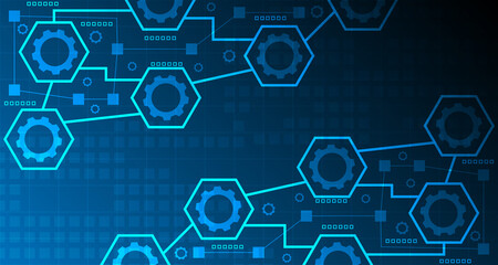 Abstract electric technology circuit lines. futuristic connection digital data background. EP.23