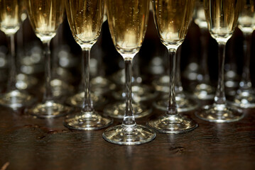 glass of champagne