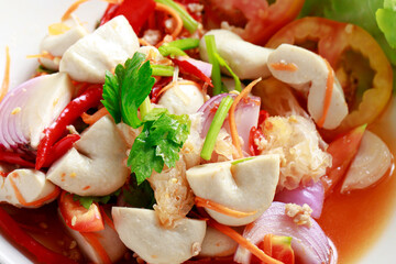 Seafood Salad with Crab Stick, delicious