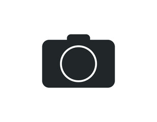 camera icon. camera icon illustration for website.