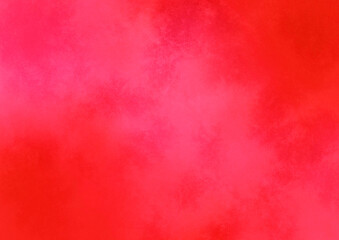 赤い水彩背景　モアレ