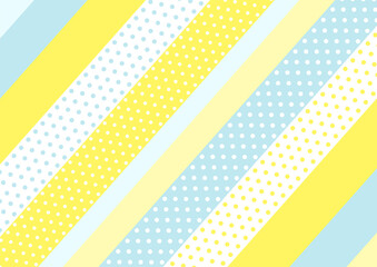 背景　水玉のマスキングテープ風