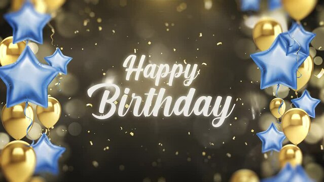 Happy Birthday Balloons V3