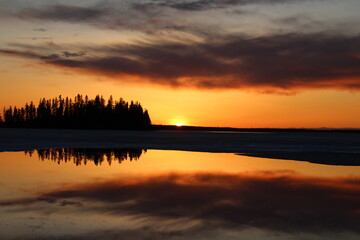 Final Sunset, Elk Island National Park, Alberta