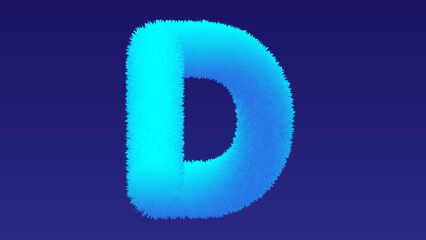  Litter D illustrator Isolated on dark blue background