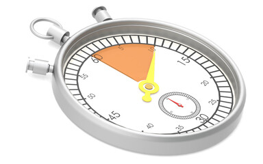 Stopwatch with 10 min left