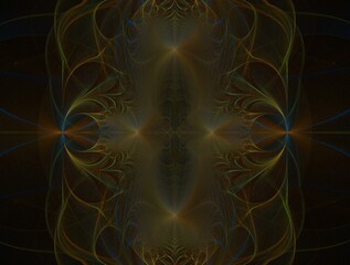 Imaginatory fractal abstract background Image