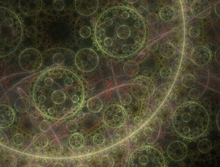 Imaginatory fractal abstract background Image
