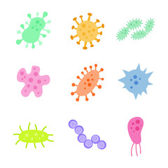 Virus and bacteria vector collection bundle set