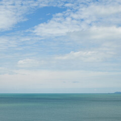 sea and sky background, beautiful landscape