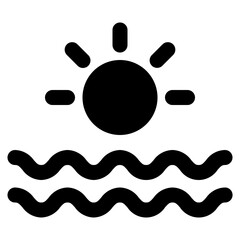 sunrise icon morning