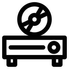 dvd player icon