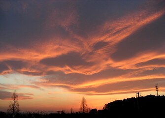 夕焼け雲