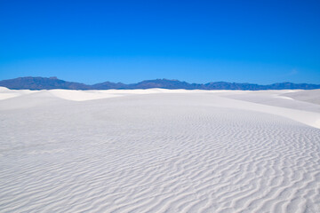 View of White Sands National Park, New Mexico, United States of America