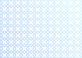 背景　クロスした四角　水色