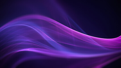 Purple Waves on Dark - 502002930