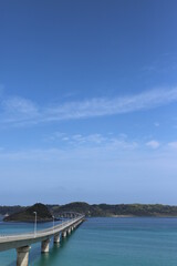 【角島大橋】山口県下関市豊北町大字神田～角島