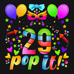 Birthday T-shirt Designs with unique vectors