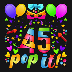 Birthday T-shirt Designs with unique vectors