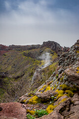 Cratère du volcan Vésuve