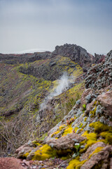 Cratère du volcan Vésuve