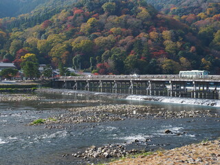 京都　渡月橋