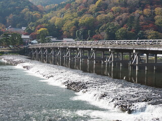 京都　渡月橋