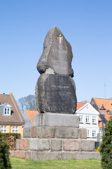 The old War Memorial in Fredericia, Denmark
