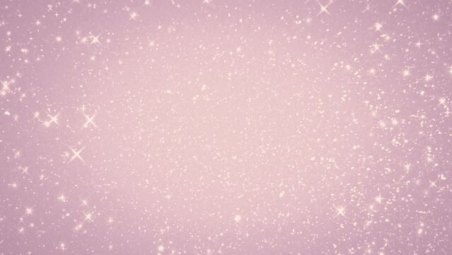 pink background with stars