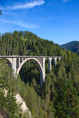 Fototapeta na wymiar Landwasser viaduct