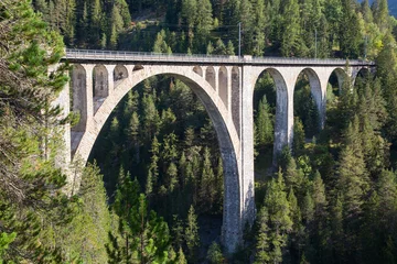 Foto op Plexiglas Landwasserviaduct Landwasserviaduct