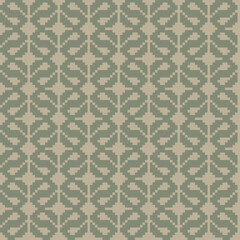 Christmas Fair Isle Seamless Pattern Design