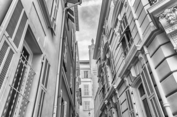 The picturesque architecture of the buildings in Monaco City