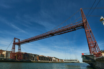 The Bizkaia suspension bridge