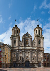 Fototapeta na wymiar Church of Santa Isabel o San Cayetano.