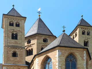 Fototapeta premium Monastery Kloster Knechtsteden in Dormagen near Cologne, Germany