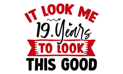 Birthday SVG T shirt Design Template