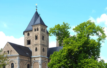 Obraz premium Monastery Kloster Knechtsteden in Dormagen near Cologne, Germany