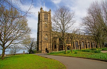 Lancaster Priory, Lancaster, Lancashire, England.
