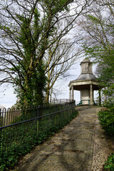 Path to the Gazebo in Williamson Park, Lancaster.