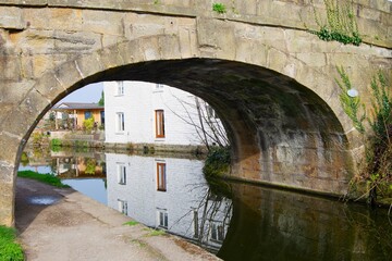 Reflections by the riverside. © Peter