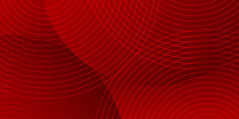 Abstract red and gold line background