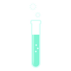 Science Laboratory Equipment. Test Tube.
