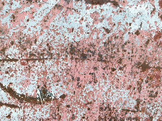 Fototapeta premium Texture of Grunge Steel Material on pink and grey color