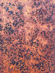 Rusty Texture. Dark worn textured metal surface close up. Industrial weathered metal background.