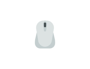 Computer Mouse Vector Isolated Emoticon. Computer Mouse Icon