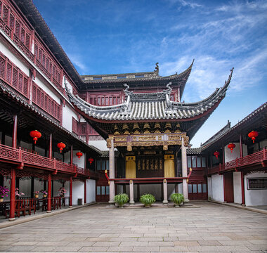 Huangpu district, Shanghai yuyuan garden ancient stage