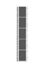 film strip isolated on white